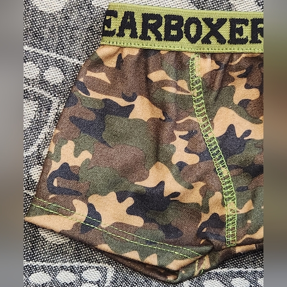 Build-A-Bear Workshop BABW Camouflage Camo Underwear Bear Boxer Briefs Shorts - Picture 2 of 8